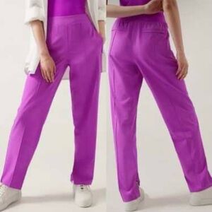 Athleta Vienna Slim Jogger Lightweight Pants In Jazzy Purple